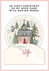 First Christmas as My Wife Christmas Card – Heartfelt Festive Greeting